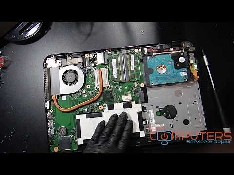 Laptop Repair - Toshiba Satellite L55 Battery Replacement