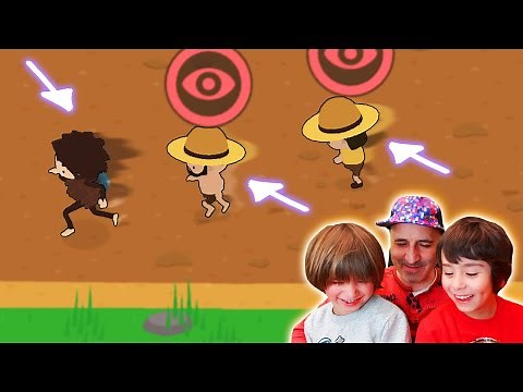 Hacemos una TRAVESURA a los GUARDABOSQUES!! SNEAKY SASQUATCH con Dani y Evan