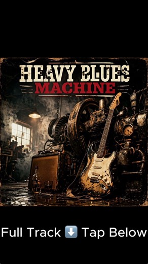 HEAVY BLUES MACHINE| Raw Industrial Blues Rock #rockblues #harmonica #instrumental #bgm