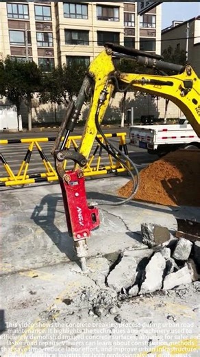 Concrete Breaker 🛠️ Road Repair Action