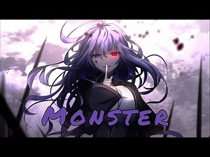 [Nightcore] Monster [Lyrics] 🎧🎶