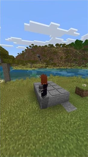 Every Time I jump I create a explosion in Minecraft!!!!!!!!!!!! #minecraft #shorts #gaming