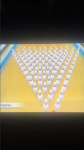 Wii Sports Resort - Bowling - 100 Pin Game - Secret Strike! #wii #wiigames #wiisportresort