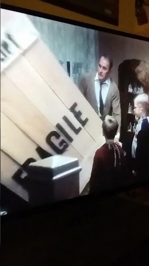 A Christmas story clip. fragile scene