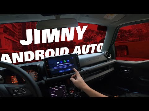 The Suzuki Jimny has Android Auto and Apple Carplay