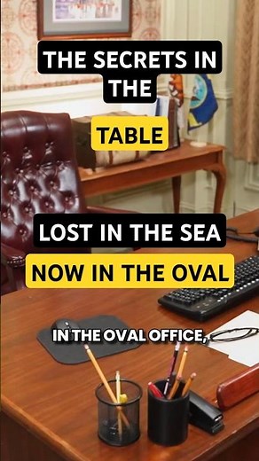 🛑 The Oval Office Desk Has a Secret You’ve Never Heard About! 🇺🇸