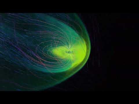 Electricity In Space - A Short Visualization
