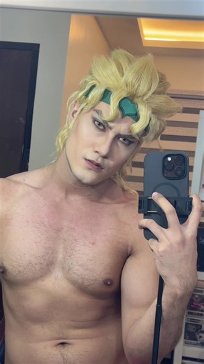 Cosplay as Dio Brando from JoJo's Bizarre Adventure