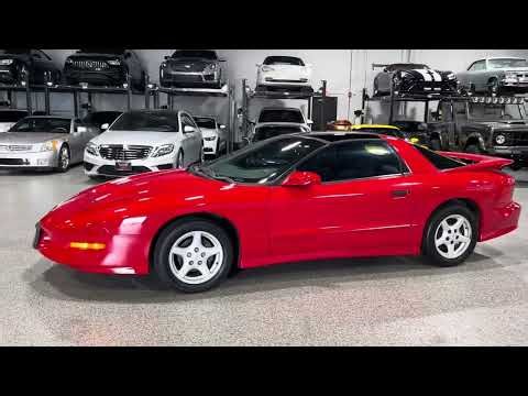 T-Tops! 1997 Pontiac Firebird Trans-Am