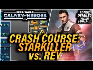 How to DESTROY every version of Rey with Starkiller || CRASH COURSE 3
