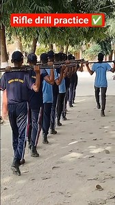 rifle drill practice ✅ for vip guard of honour #shorts #ytshorts #trendingshorts #viralshorts #ncc 🫡
