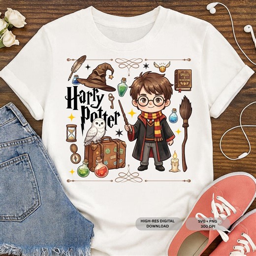 Wizard Heart SVG, Bookish Magic Shirt Design, Fantasy Wizard PNG, Potter Fan Gift, Lightning Bolt Icons, Broomstick Graphic for Cricut - Etsy