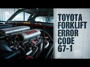 toyota forklift error code 67-1
