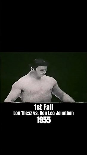 Lou Thesz (c) vs. Don Leo Jonathan | NWA World Heavyweight Championship Match Highlights | Part 1