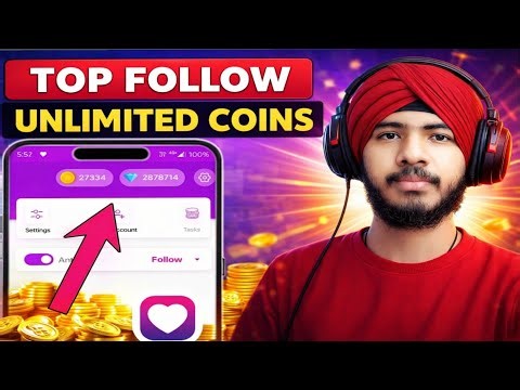 Top follow app new promocode 2026 ❄☃️ How to get unlimited coins in top follow app | #topfollow