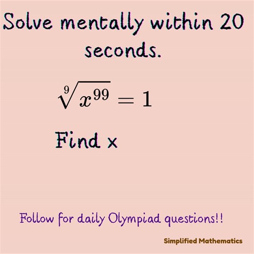 Olympiad question ! #sat #olympiadpreparation #mathematics #mathskills #psat #act #simplifiedmathematics #school #education #learning #tutorial #studymotivation | SimplyPhi-d Mathematics