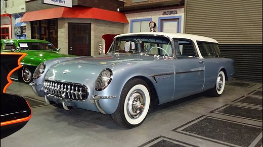 A look at the 1955 Corvette wagon