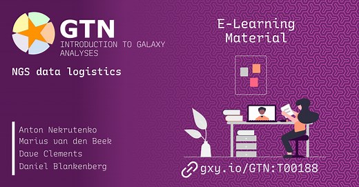 Introduction to Galaxy Analyses / NGS data logistics / Hands-on: NGS data logistics