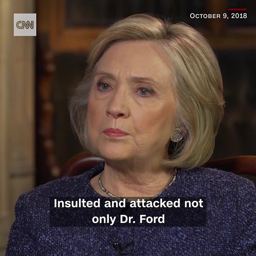 "You cannot be civil with a political party that wants to destroy what you stand for," says Hillary Clinton. She added that civility in America can only begin again if Democrats win back the House or Senate this fall. https://cnn.it/2PofA7b | CNN