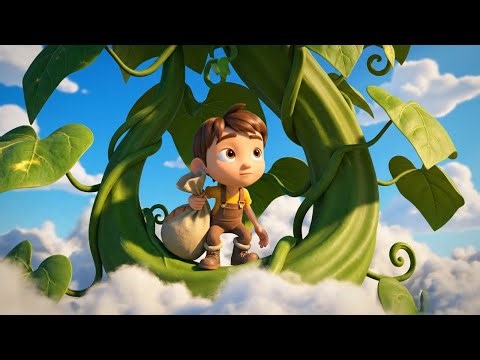 Jack Climbs Up to the Giant’s Castle 🏰👦 | 3D Kids Animation