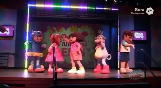 Chuck E. Cheese robot chicken parody dora friendship, fiesta is on fire and saying and I love you cha-cha-cha #c#chuckecheeserobotchickend#dorafriendshipfiestanickhotels#soraliveshowisonfire