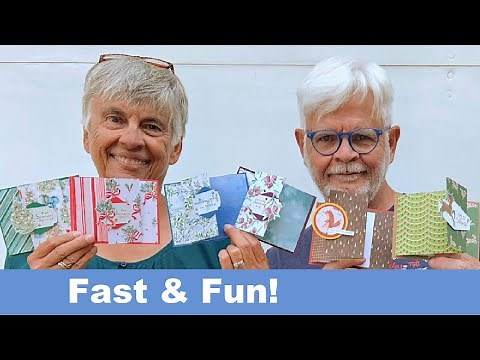 Craft a Beautiful Fold Card Effortlessly in Just 3 Minutes!