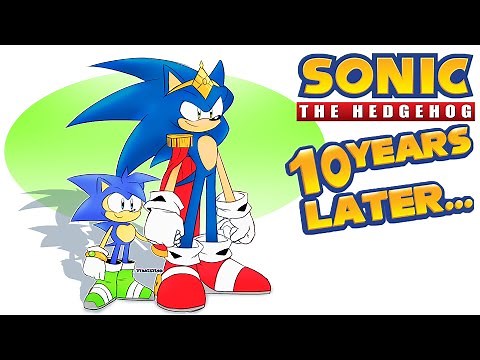 Sonic and Fatherhood - Sonic 10 Years Later Comic Dub Compilation