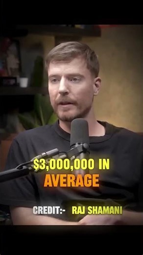 USA vs India YouTube Earnings - @MrBeast | Raj Shamani #Shorts