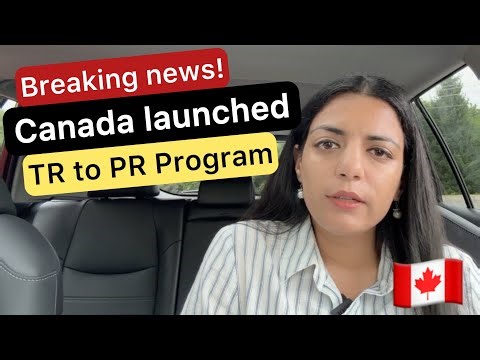 Good news! Canada launched New TR to PR program @SandyTalksCanada