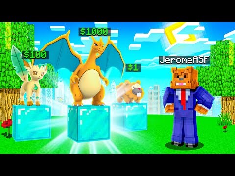 Buying INSANE Mega Pokemon In Minecraft Pixelmon Auction