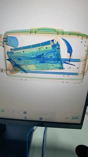 X-Ray Baggage Scanner | X-Ray Baggage Scanner training | X-Ray Baggage Scanner color code #shorts