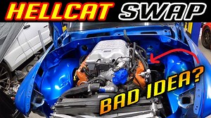 49 reactions · 5 comments | IS A HELLCAT ENGINE SWAP A GOOD IDEA? We cover the basics on what you need to take on a 6.2L Supercharged HEMI engine swap and what computer components and wiring are needed to get the engine to run in your project car or truck | Boosted Motorsports | Facebook