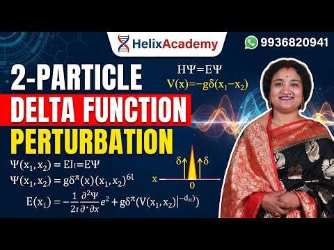 Deltafunction perturbation theory quantum mechanics #quantummechanics #perturbation #online #physics
