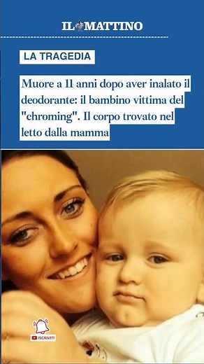 Muore a 11 anni dopo aver inalato il deodorante: il bambino vittima del "chroming"