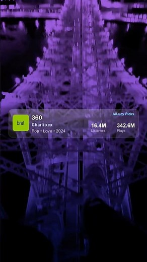 360 by Charli xcx • Pop • Love • 2024 • Lyrics • Futuristic Visual Vibes