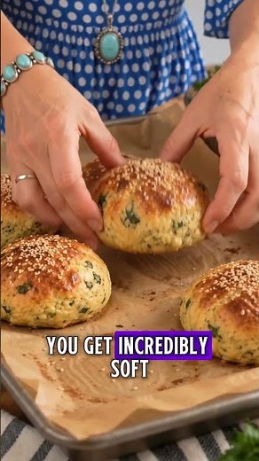 Potato + Avocado Buns! Soft & Golden Recipe. 🇺🇸 #usa #shorts