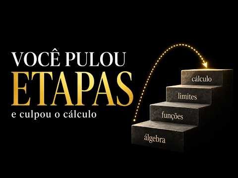 Cálculo NÃO é difícil. Você só aprendeu matemática errado.