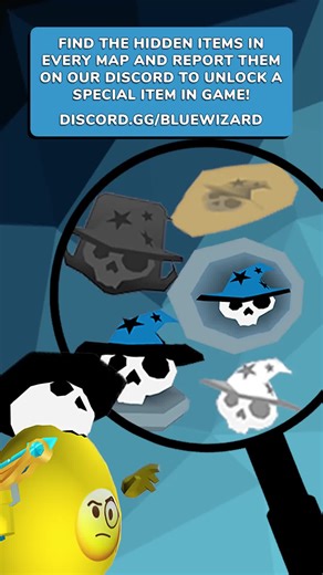 🧙The Wizards at Blue Wizard Digital have misplaced a range of special artifacts! It's up to you to find where they're hidden. 🕵️Begin your search on Shellshock.io or the Shell Shockers mobile app! 🔎Report your findings in the Blue Wizard Digital Discord! Link in bio. #shellshockers #update #fyp