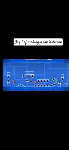 Day 1 of making a extreme demon #geometrydash #gdupdate #gd