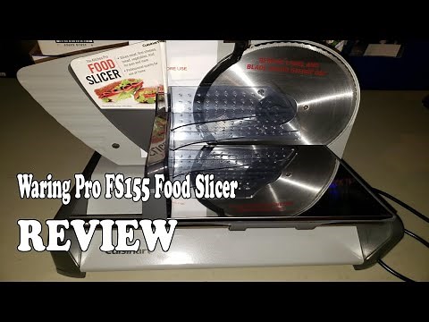 Waring Pro FS155 Food Slicer Review 2020