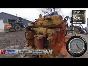 Caterpillar 3304 PC Naturally Aspirated Diesel || Nivel Heavy Duty