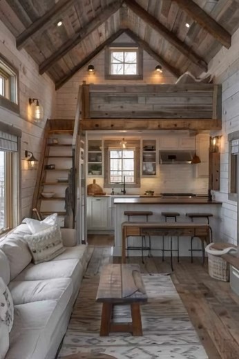 8.3K views · 84 reactions | Rustic Tiny house | Tiny House, Log Cabin and A-Frame | Facebook