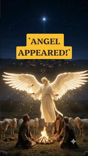 Angel Appeared to Shepherds on Jesus Birth Night! 😱✨ | Birth of Jesus Part 3/The Sky Opened