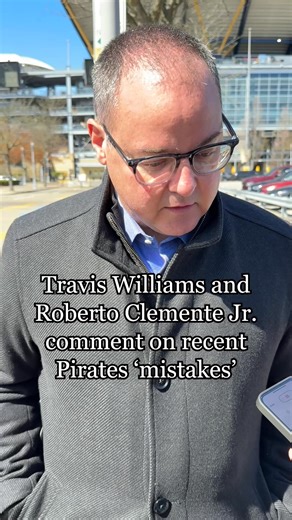 Amid recent controversies including the brief replacement of Roberto Clemente’s logo in right field of PNC Park and the removal of the Bucco Bricks outside the ballpark, Pirates president Travis Williams and Roberto Clemente Jr. spoke to the media as part of a ceremony commemorating the 70th anniversary of Clemente’s first major league hit and dedicating new plaques honoring Three Rivers Stadium. Read more about the controversies and ceremony: https://www.post-gazette.com/sports/pirates/2025/04/