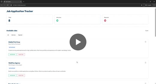 Job Application Tracker with JavaScript Event Delegation | Shahriar Hossain Zisan posted on the topic | LinkedIn