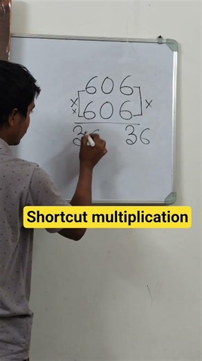 Shortcut multiplication #viral #trending #maths #education #shortsfeed #new #mathtricks #ytshorts