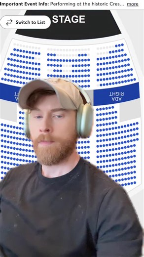 Ticketmaster. Couch fish podcast. June 25. So may tickets available. Please don’t come. | Brandon Farris