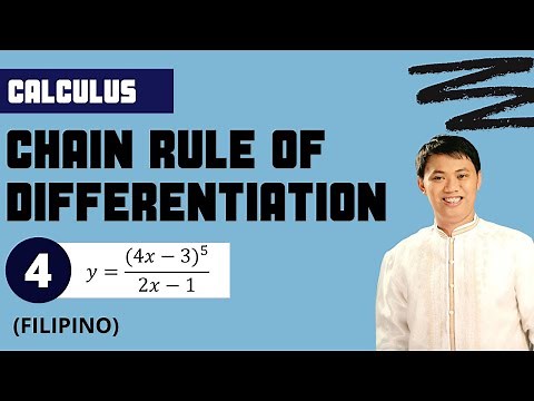Solved #4: Chain Rule of Differentiation - Basic/Differential Calculus
