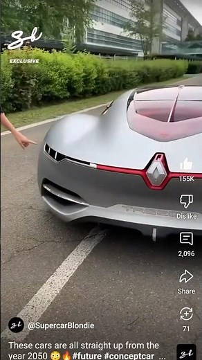 TREZOR Concept Car - 2-Seater Electric Coupé | Renault TREZOR Concept Car | #renault #trezor