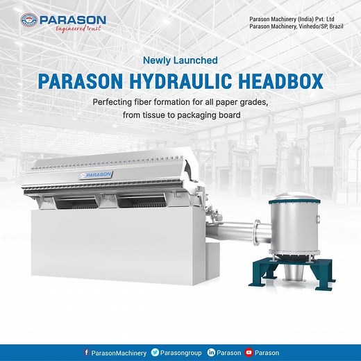 Parason Hydraulic Headbox! An innovation designed to revolutionize paper production